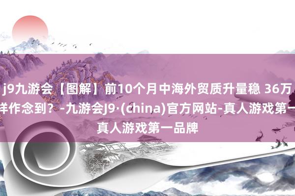 j9九游会【图解】前10个月中海外贸质升量稳 36万亿怎样作念到？-九游会J9·(china)官方网站-真人游戏第一品牌